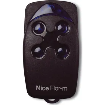 Dálkový ovladač vrat NICE Flor FLO4R-M - čtyřkanálový ovladač transpondéru s plovoucím kódem 433,92 MHz a sekvenčním kódováním