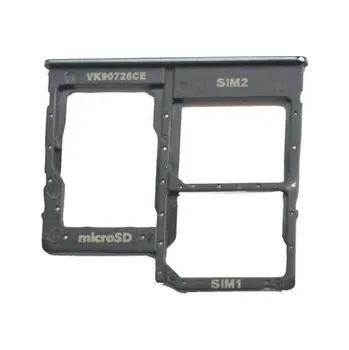 Držák (šuplík) SIM Samsung A405 Galaxy A40 black