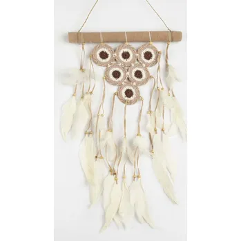 Lapač snů Lapač snů TRIANGLE hnědý I. / délka 55 cm