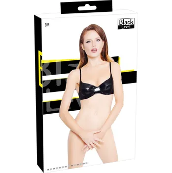 Podprsenka Vinylová podprsenka černá 75D