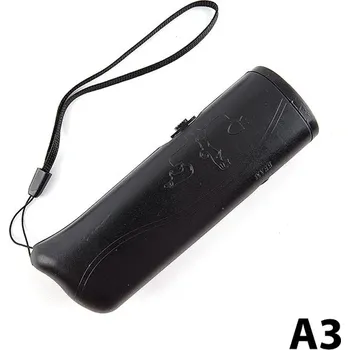 Obojek pro psa Ultrazvukový obojek proti štěkání psů s LED | psí obojek - černá-175