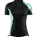 Dámské funkční triko krátký rukáv DRAGONFLY černá Bamboo Ultra