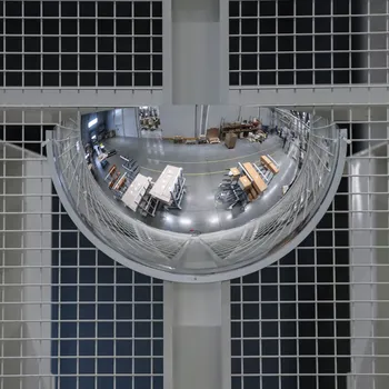 Bezpečnostní zrcadlo B2B Partner Dohledové hemisférické zrcadlo 1/4 sféry, průměr 660 mm