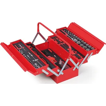 B2B Partner Rozevírací dílenský kufr s nářadím, 209 x 450 x 200 mm