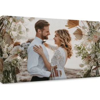 Gravírování Fotoobraz na plátně - 90x60 cm (A1)