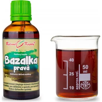Přírodní produkt Bylinné kapky s.r.o. Bazalka pravá tinktura 50 ml