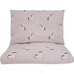 EKO Prádlo ložní 2-dílné Unicorn 90x120cm + 40x60cm