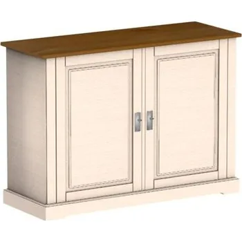 Komoda Jitona Country Inn komoda, 2 dveře kombinace bílá - bernstein