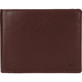 Peněženka Pánská kožená peněženka Lagen Asher - hnědá