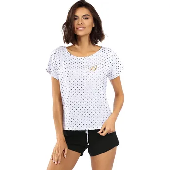 Pánské pyžamo Lorin P-1522 barva:bílá/černá 34