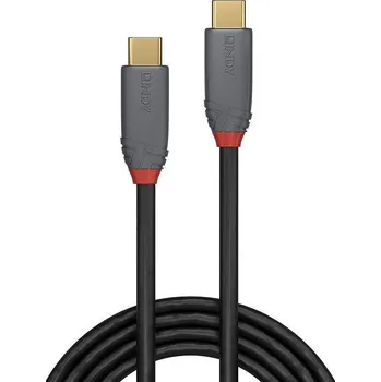 Datový kabel KABEL USB3.2 C-C 1M/ANTHRA 36901 LINDY