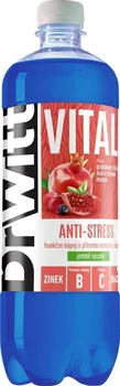 Limonáda DrWitt Vital Anti-Stress granátové jablko/acai/červené hrozno 750 ml