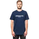 horsefeathers Pánské triko snowboarding sucks t-shirt (indigo)