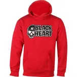 mikina s kapucí pánské - DIRECT - BLACK HEART - 17602