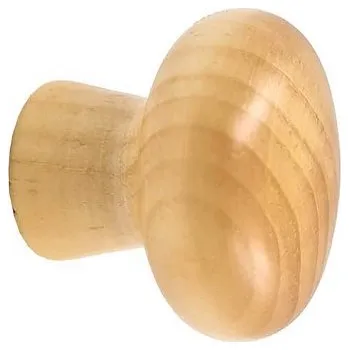 353 knopek borovice lak. (Madlo úchytka kování na zásuvky pro šuplík )