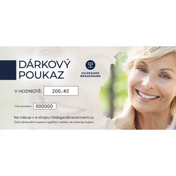 Kosmetická sada Hildegard Braukmann Vánoční dárkový poukaz hodnota kupónu: 500 Kč