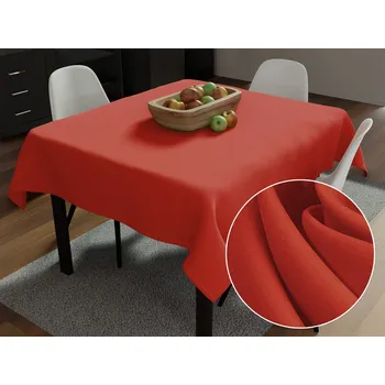 ubrus Dekorační čtvercový ubrus Rongo RG-088 Cihlově červený 40x40 cm