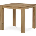 Autronic Stůl jídelní, 80x80x75 cm, masiv dub, povrchová úprava olejem DS-F080 DUB