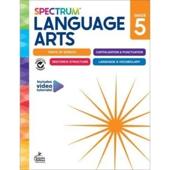 Umění Spectrum Language Arts Workbook Grade 5 - Civille, Gail Vance (Sensory Spectrum Incorporated, New Providence, New Jersey, USA); Carr, B. Thomas