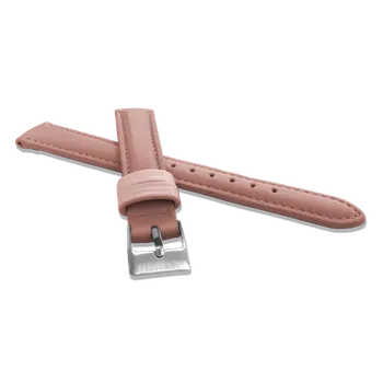 Řemínek na hodinky MINET Starorůžový prošitý řemínek z luxusní kůže Top Grain - 12 MSBUM12