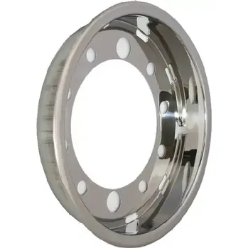 Poklice na kolo Nerezová poklice 19,5" na přední kola, 10 šroubů, PCD 335mm