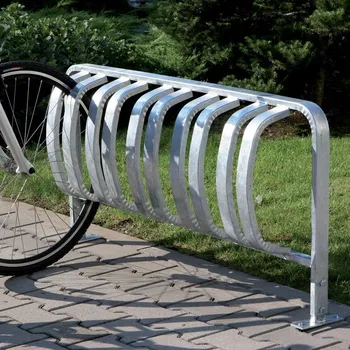 stojan na kolo B2B Partner Jednostranný stojan na kola na zem - 5 stání, k zabetonování