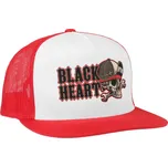 kšiltovka BLACK HEART - COMMANDER - RED