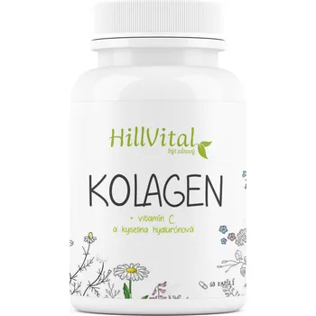 Doplněk stravy HillVital Kolagen na vlasy a pokožku 60 kapslí