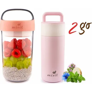 Mixit Růžová sada Mixit 2go