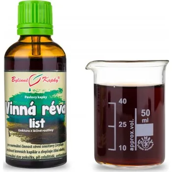 Přírodní produkt Bylinné kapky s.r.o. Vinná réva list tinktura 50 ml