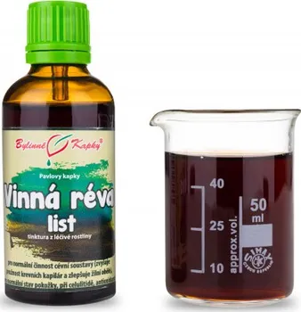 Přírodní produkt Bylinné kapky s.r.o. Vinná réva list tinktura 50 ml