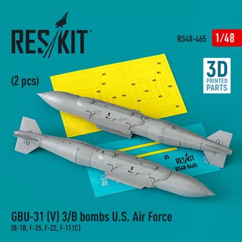 Plastikový model Reskit 1/48 GBU-31 (V) 3/B bombs U.S. Airce (2 pcs.)