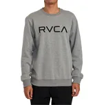 rvca Pánská mikina big rvca crew athletic heather - ahr
