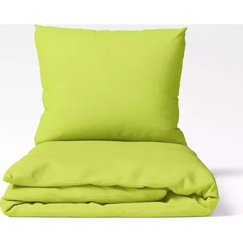 Povlečení Bavlněné povlečení - pistáciové 140x220+70x90