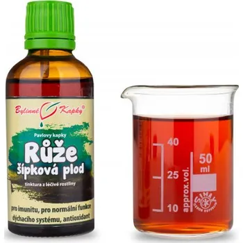 Přírodní produkt Bylinné kapky s.r.o. Růže šípková plod tinktura 50 ml