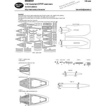 Plastikový model New Ware 1/48 Mask A-10 C Thunderbolt II EXPERT (GWH)