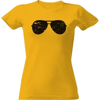 Dámské tričko Tričko s potiskem Letní tričko sluneční brýle dámské