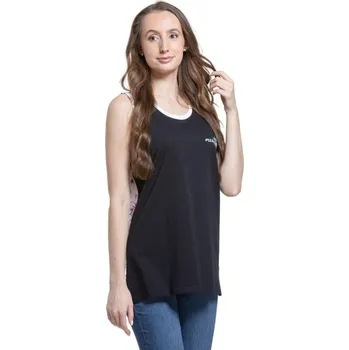 Dámské tričko tílko Meatfly Rea Tank Top 2024 Blossom White/Black S