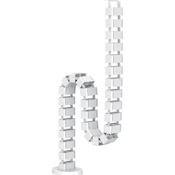 Psací stůl B2B Partner Organizér kabelů pro polohovací stoly, bílý