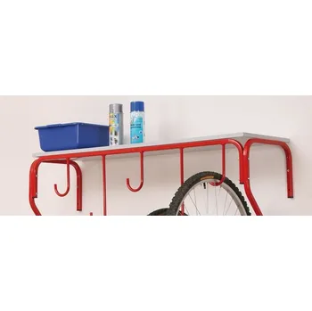 stojan na kolo B2B Partner Police k věšáku na kola na zeď