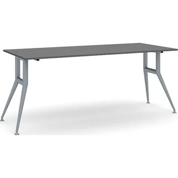 B2B Partner Jednací kancelářský stůl WIDE, 180x80 cm, grafit