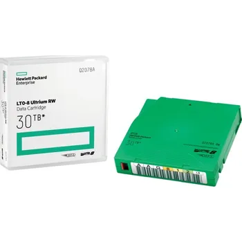 HPE LTO-8 Ultrium 30TB RW 20 Data Cartridges Library Pack without Cases