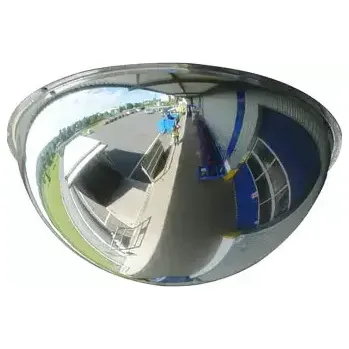 Bezpečnostní zrcadlo Půlkulaté kontrolní zrcadlo ekonomické, Ø 80 cm