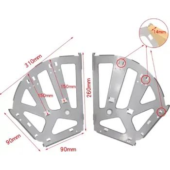 3 řadý výklopný botník mechanismus botníku ocel (BT33)
