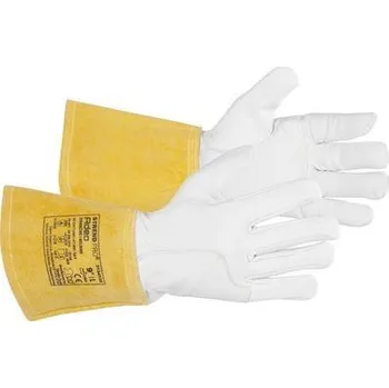 Pracovní oblečení 4 par Rukavice Strend Pro Industrial Adeo, celokožené, zváračské, veľkosť 10/XL