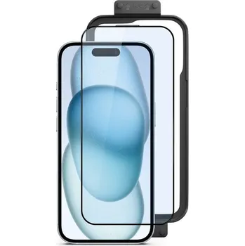 Epico Resolve Edge to Edge ochranné sklo s instalačním rámečkem iPhone 15 Plus 81212151900004