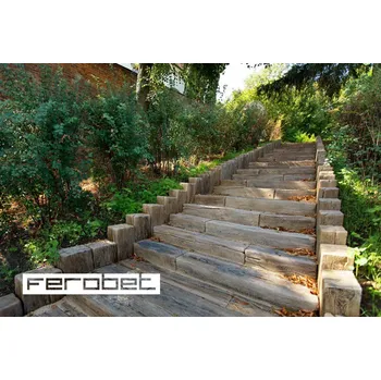 Obklad FEROBET Staré Dřevo Schodišťový blok 125 - 125*24*15 - Natur reliéfní