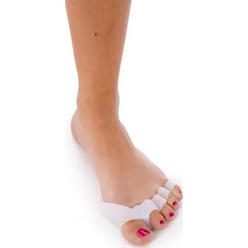 Chránič a korektor hallux valgus s oddělovačem prstů, 2 ks