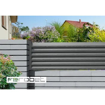 Plot FEROBET Plotová tvárnice průběžná LINUS - 60*30*10cm - Standard Kovová