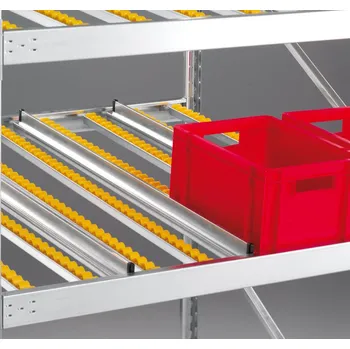 Dílenský regál META Dělící lišta pro válečkový regál